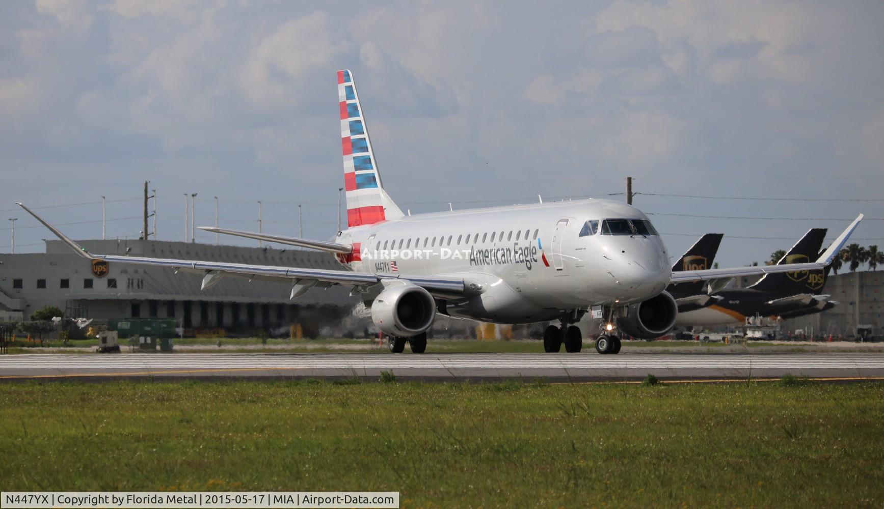 N447YX, 2015 Embraer 175LR (ERJ-170-200LR) C/N 17000463, American Eagle