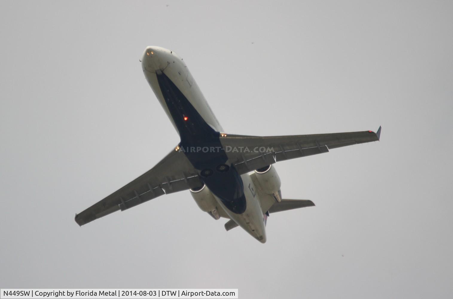 N449SW, 2002 Bombardier CRJ-200LR (CL-600-2B19) C/N 7699, Sky West