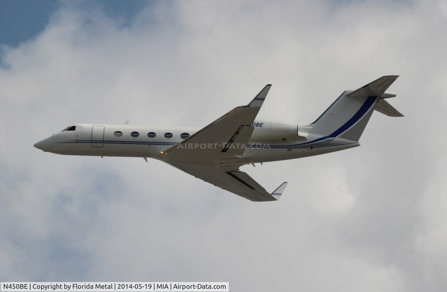 N450BE, Gulfstream Aerospace GIV-X (G450) C/N 4214, Gulfstream 450