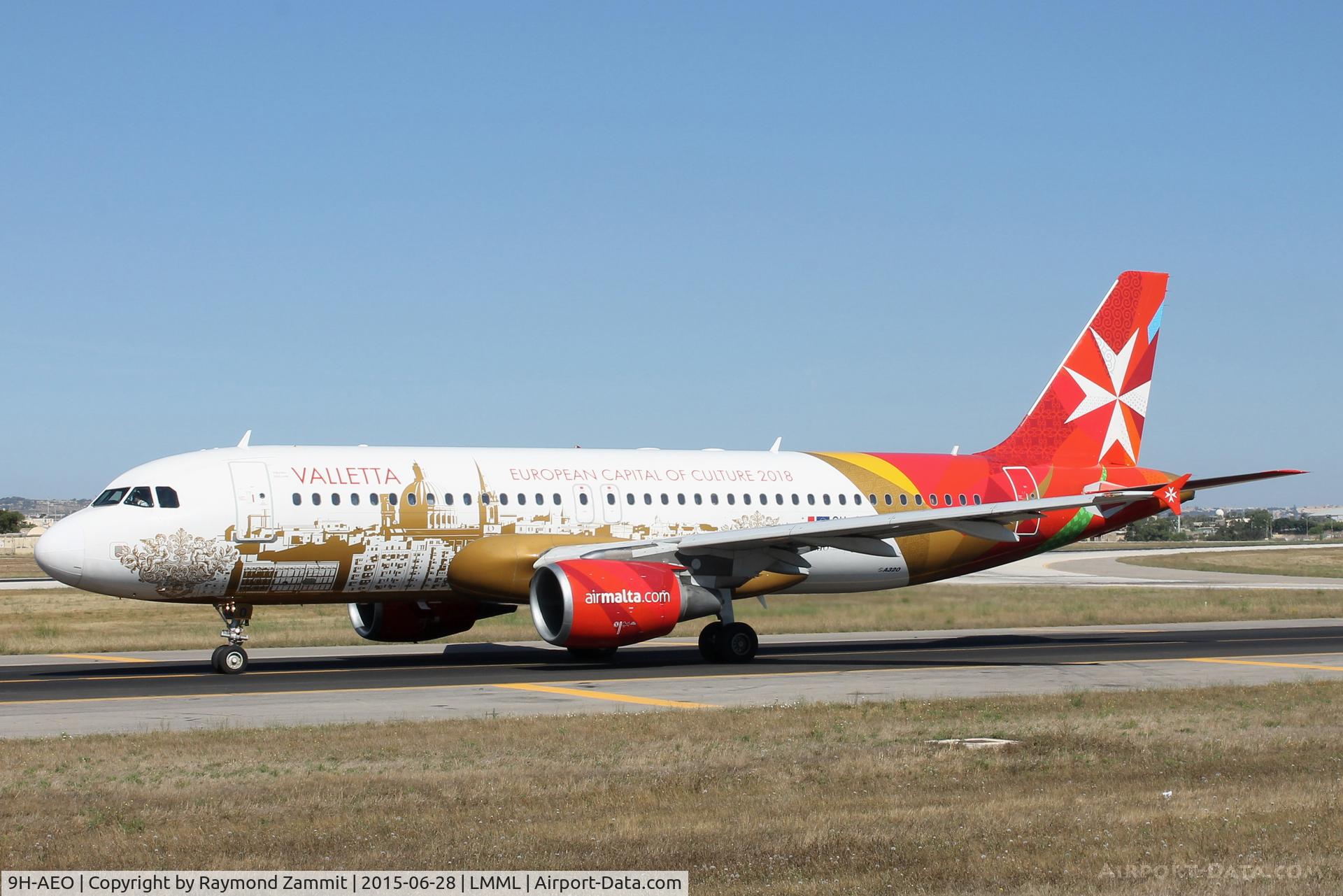 9H-AEO, 2006 Airbus A320-214 C/N 2768, A320 9H-AEO Air Malta special livery