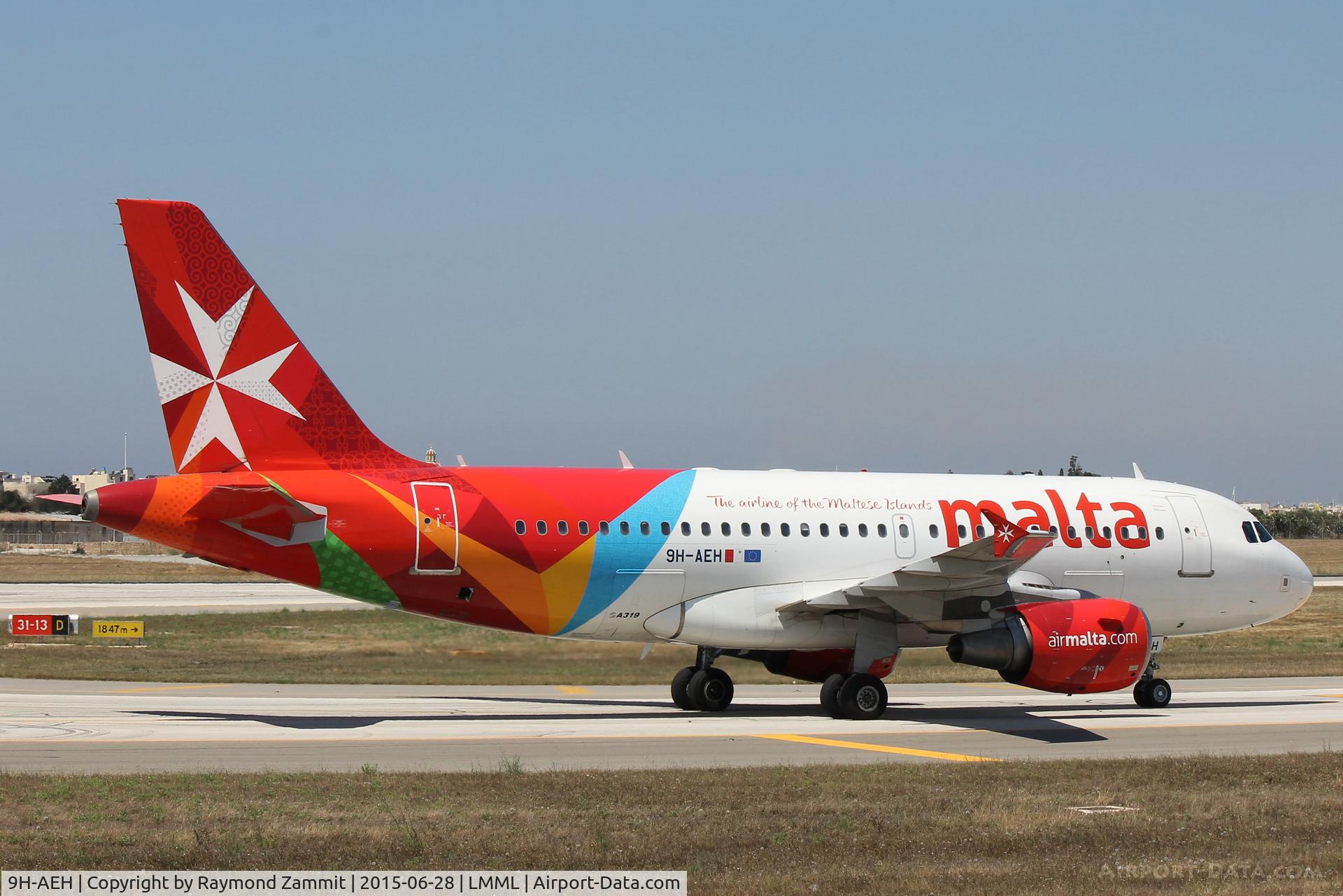9H-AEH, 2004 Airbus A319-111 C/N 2122, A319 9H-AEH Air Malta