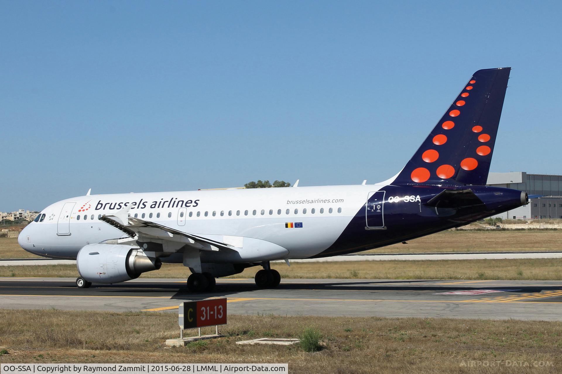 OO-SSA, 2005 Airbus A319-111 C/N 2392, A319 OO-SSA Brussels Airlines