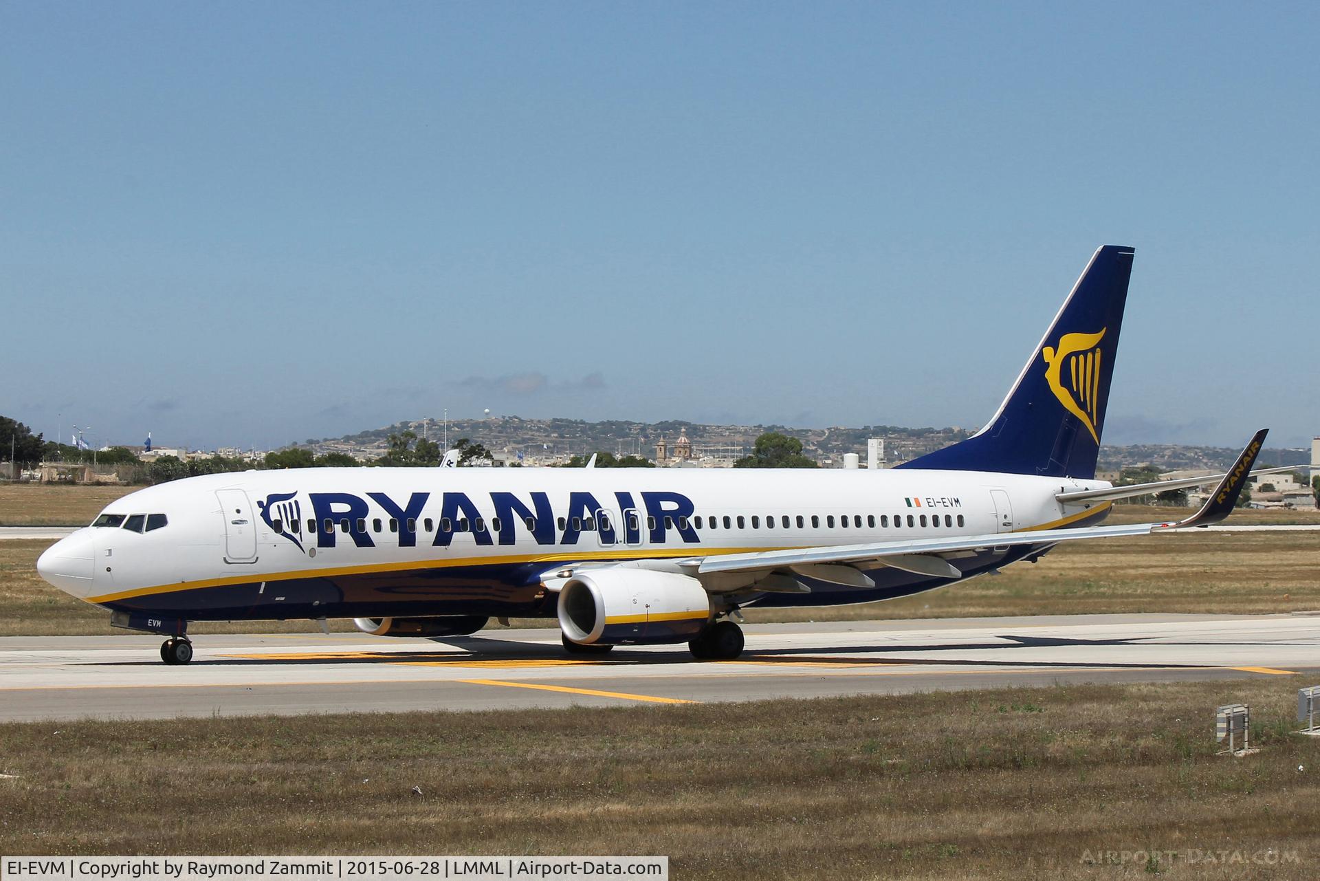 EI-EVM, 2012 Boeing 737-8AS C/N 40296, B737-800 EI-EVM Ryanair