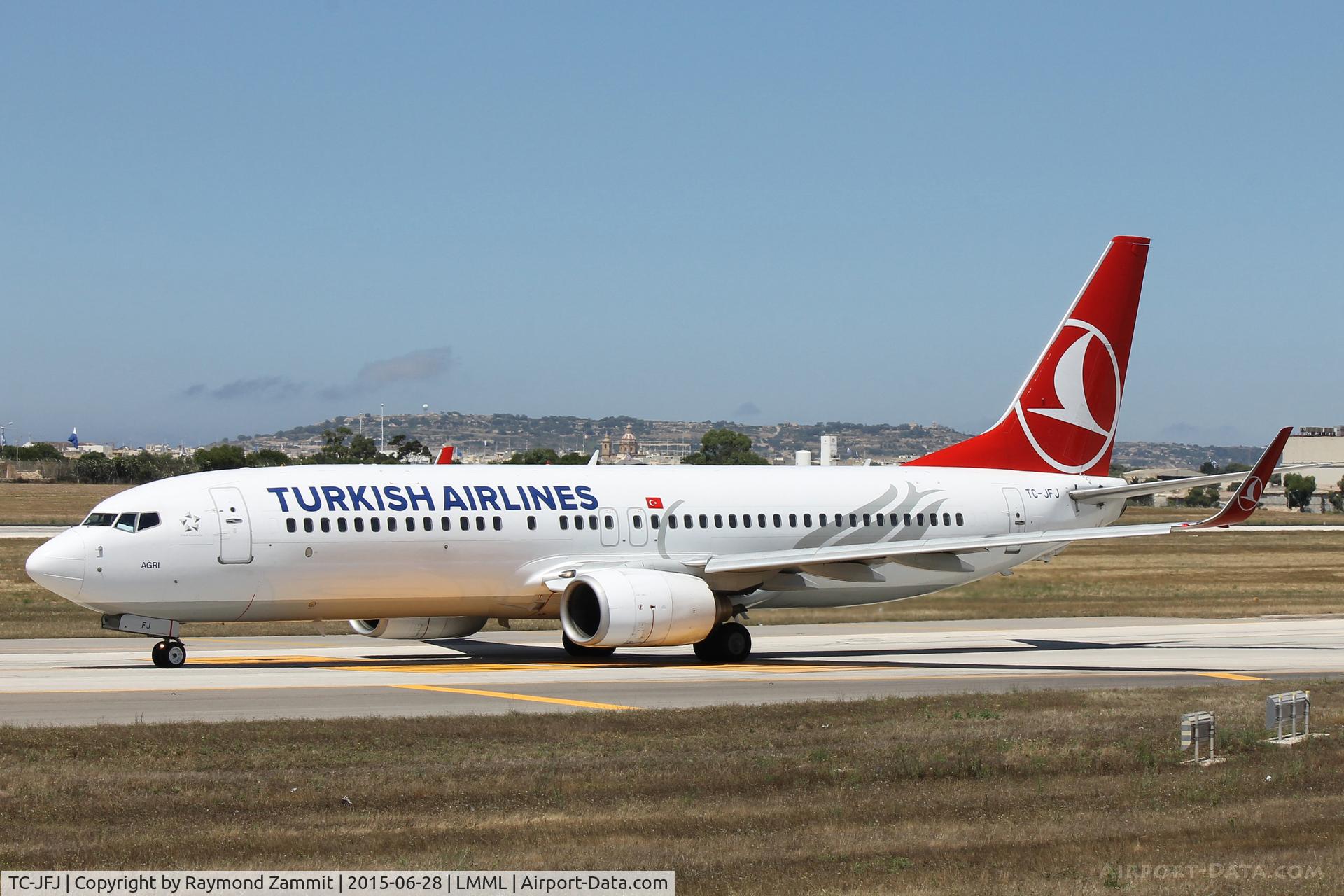 TC-JFJ, 1999 Boeing 737-8F2 C/N 29772, B737-800 TC-JFJ Turkish Airlines