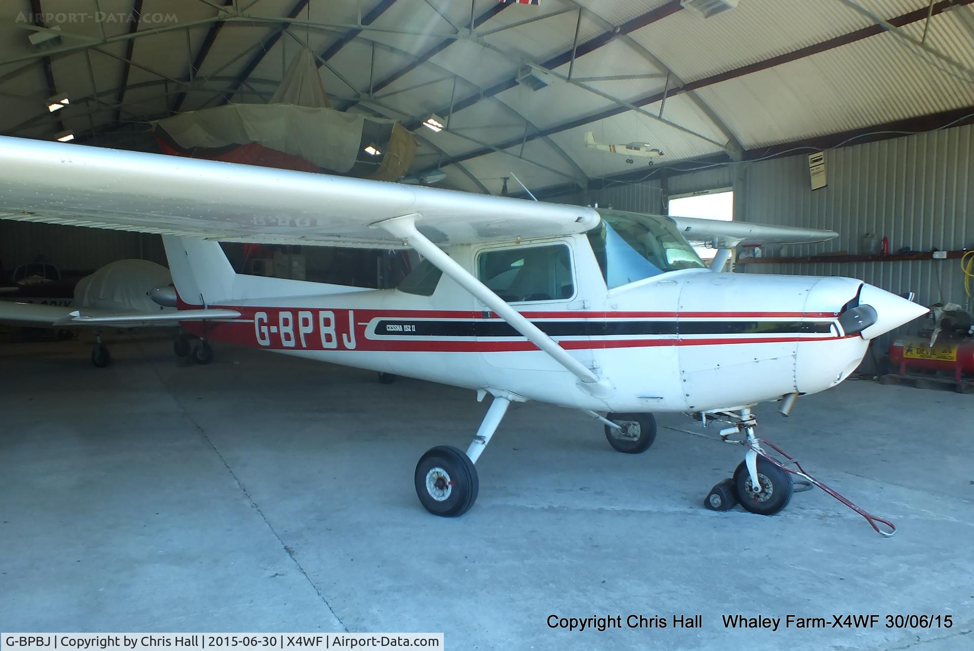 G-BPBJ, 1979 Cessna 152 C/N 152-83639, at Whaley Farm, Lincolnshire