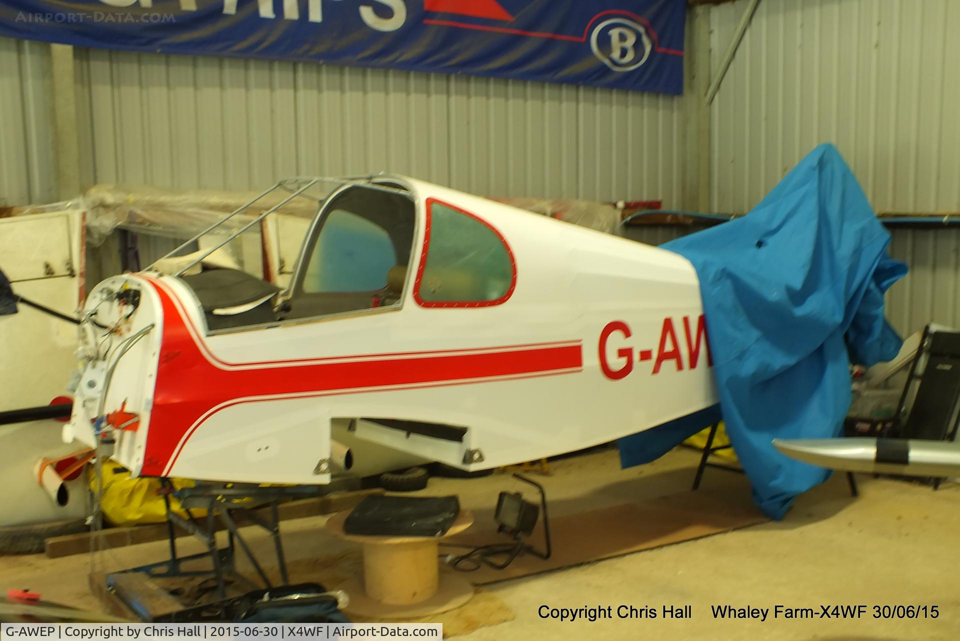 G-AWEP, 1969 Gardan Minicab (JB01 Standard) C/N PFA 1801, at Whaley Farm, Lincolnshire