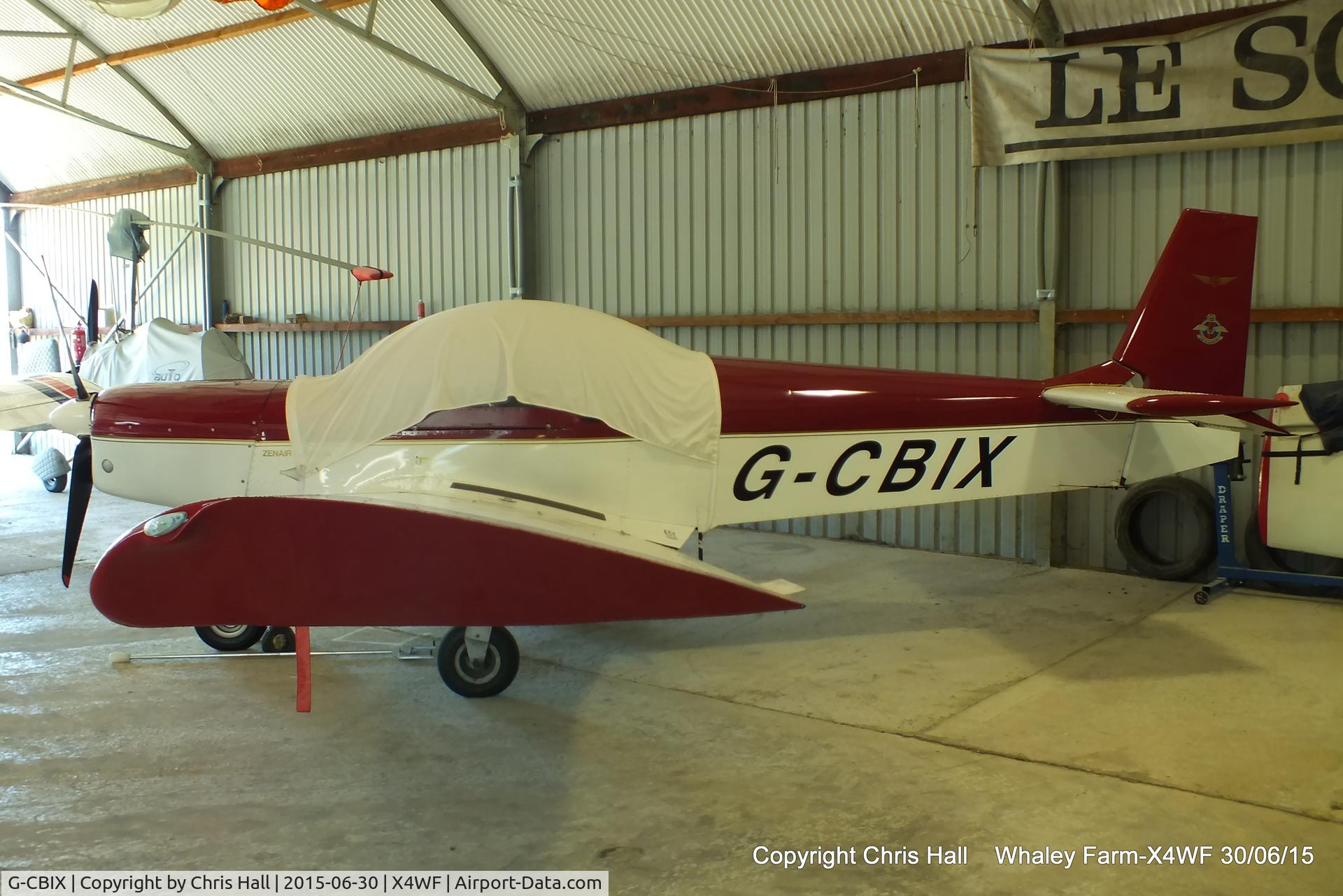 G-CBIX, 2002 Zenair CH-601UL Zodiac C/N PFA 162A-13765, at Whaley Farm, Lincolnshire