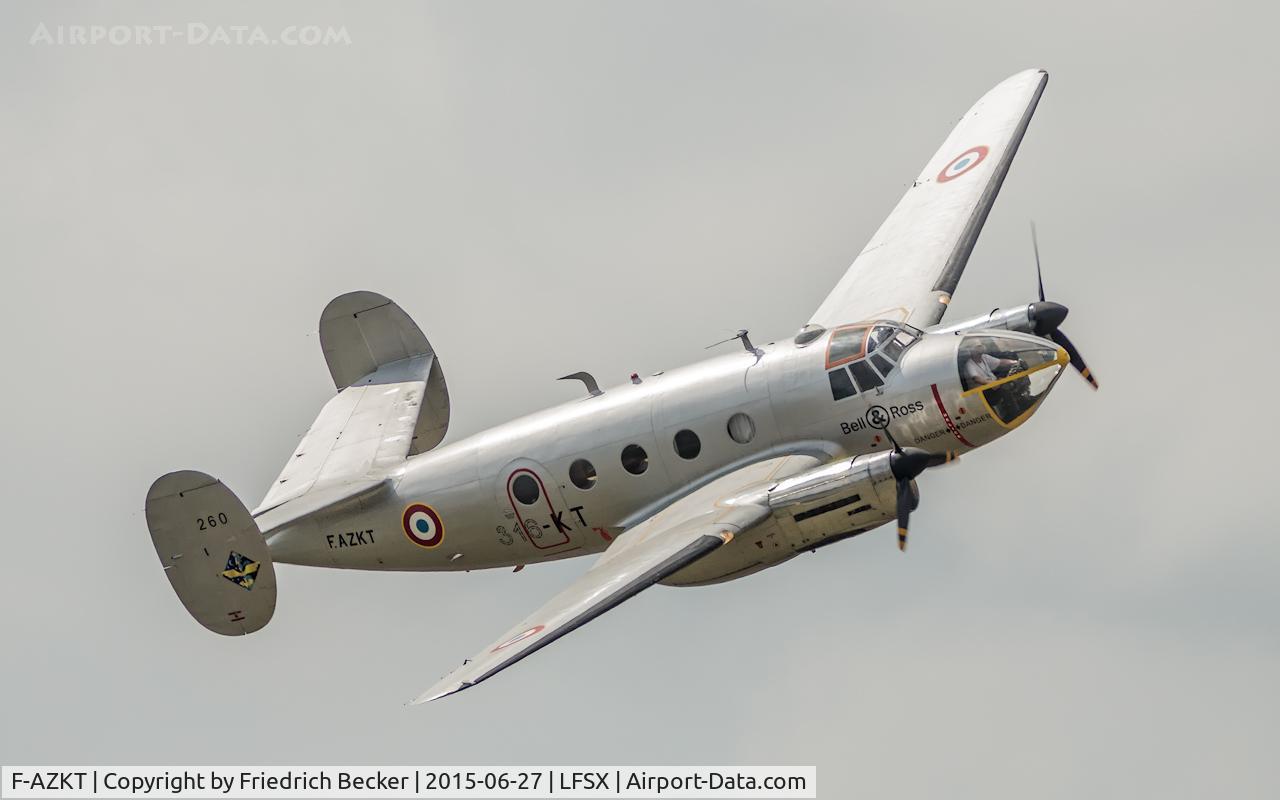 F-AZKT, 1954 Dassault MD-311 Flamant C/N 260, flying display, Meeting Aérien Luxeuil les Bains
