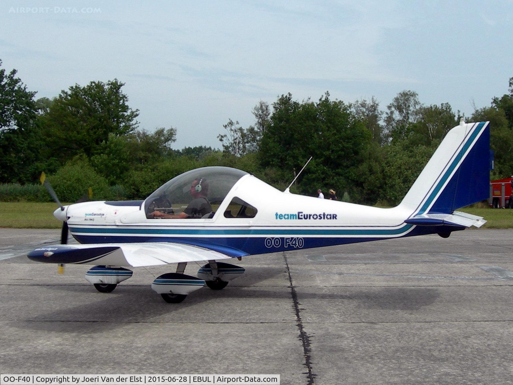 OO-F40, Evektor EV-97 Eurostar C/N 2004.2217, Ursel Avia 2015