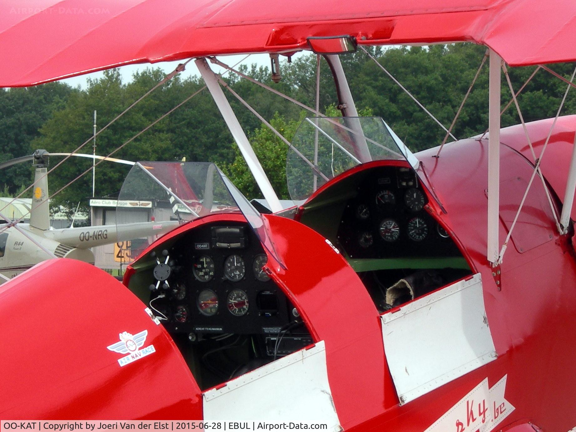 OO-KAT, 1946 Stampe-Vertongen SV-4E C/N 416, Ursel Avia 2015