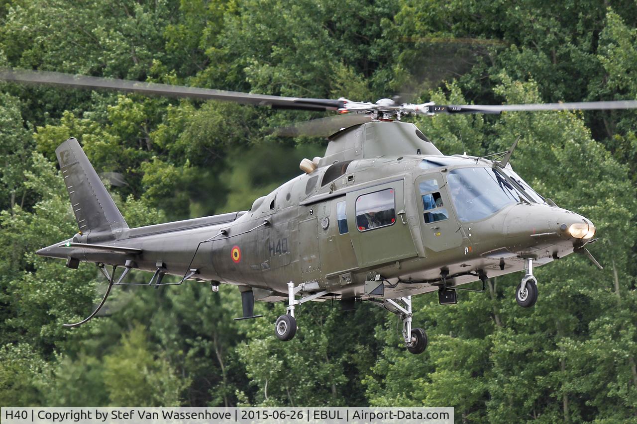 H40, Agusta A-109BA C/N 0340, Ursel Avia 2015