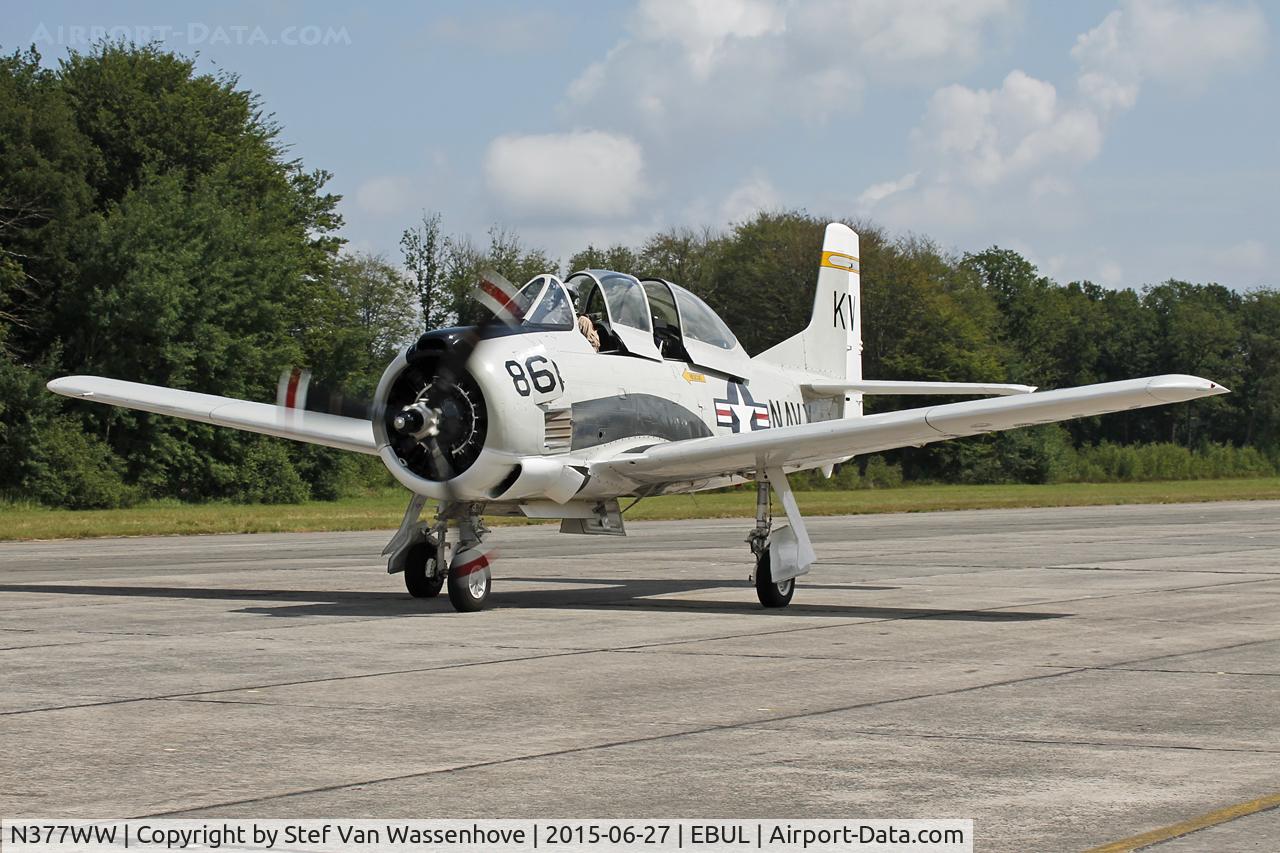 N377WW, 1954 North American T-28B Trojan C/N 200-140, Ursel Avia