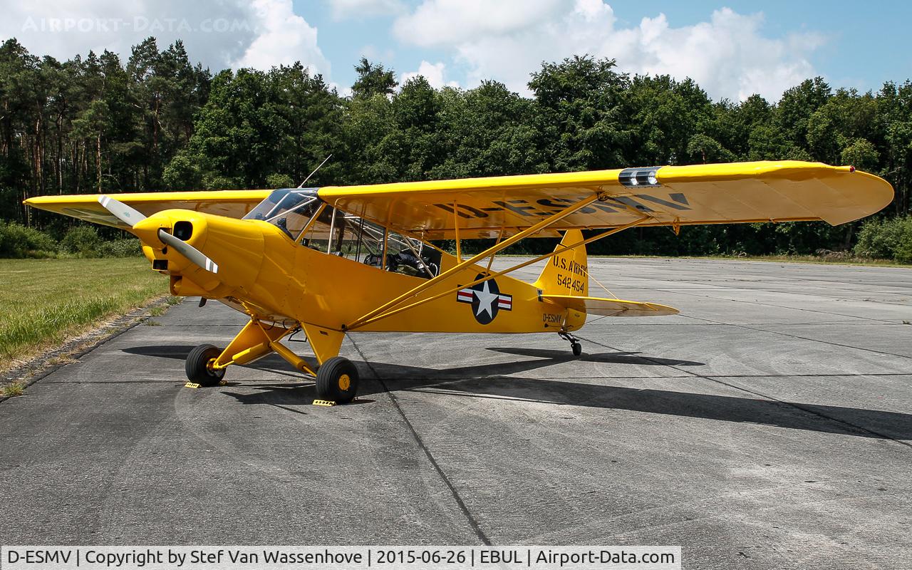 D-ESMV, 1954 Piper L-21B Super Cub (PA-18-135) C/N 18-3854, Ursel Avia 2015