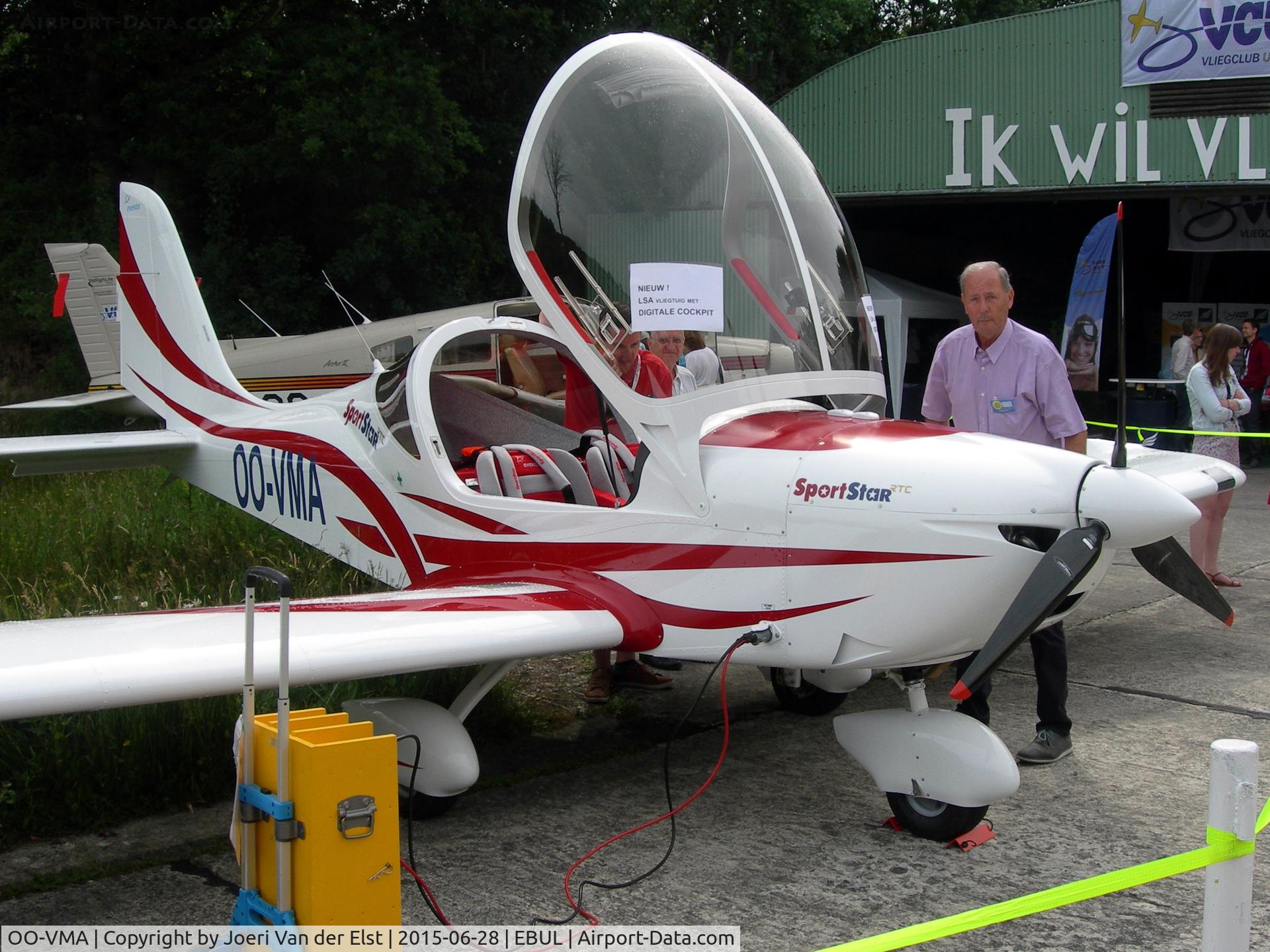 OO-VMA, 2015 Evektor-Aerotechnik Sportstar RTC C/N 2015-1710, Ursel Avia 2015