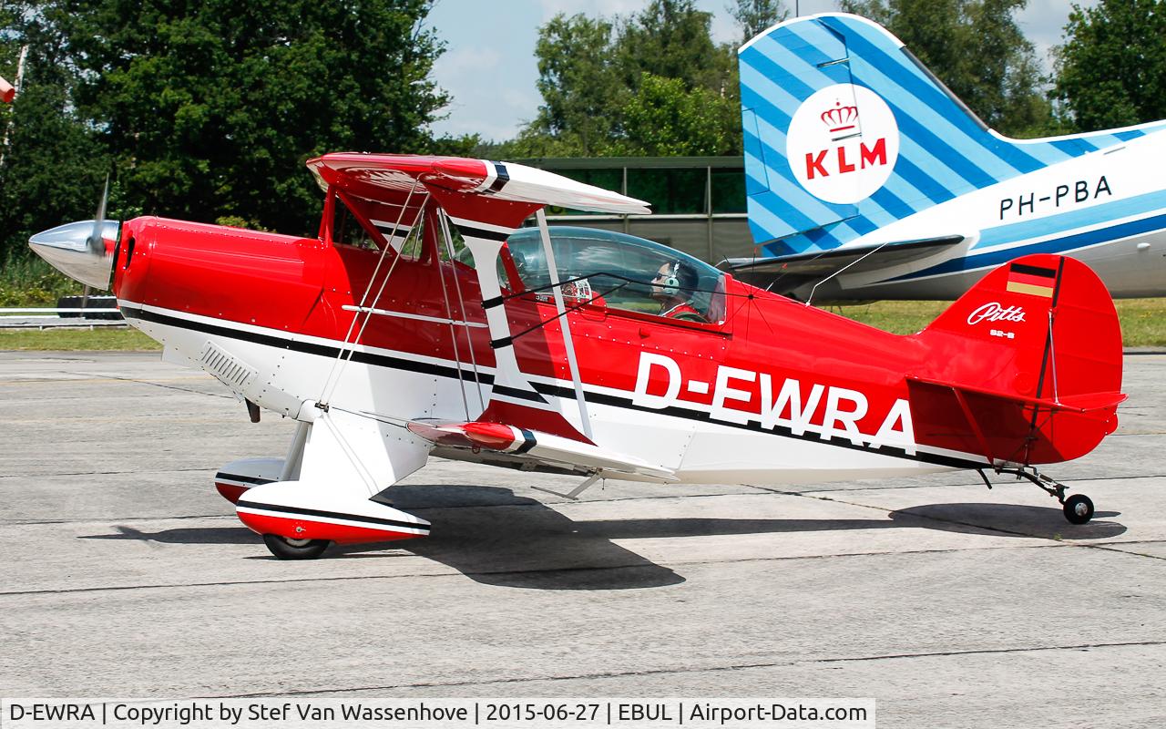D-EWRA, 1984 Aerotek Pitts S-2B Special C/N 5058, Ursel Avia 2015
