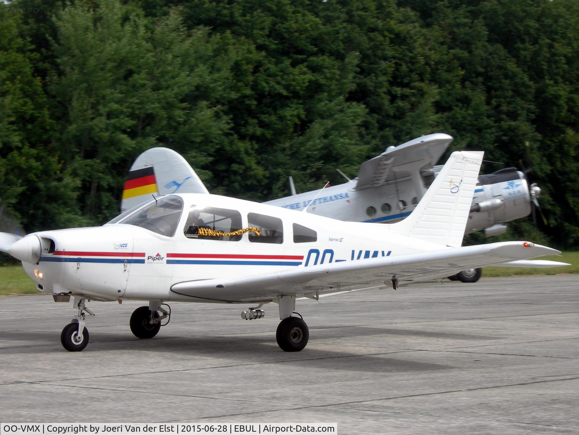 OO-VMX, 1998 Piper PA-28-161 Warrior III C/N 2842040, Ursel Avia 2015