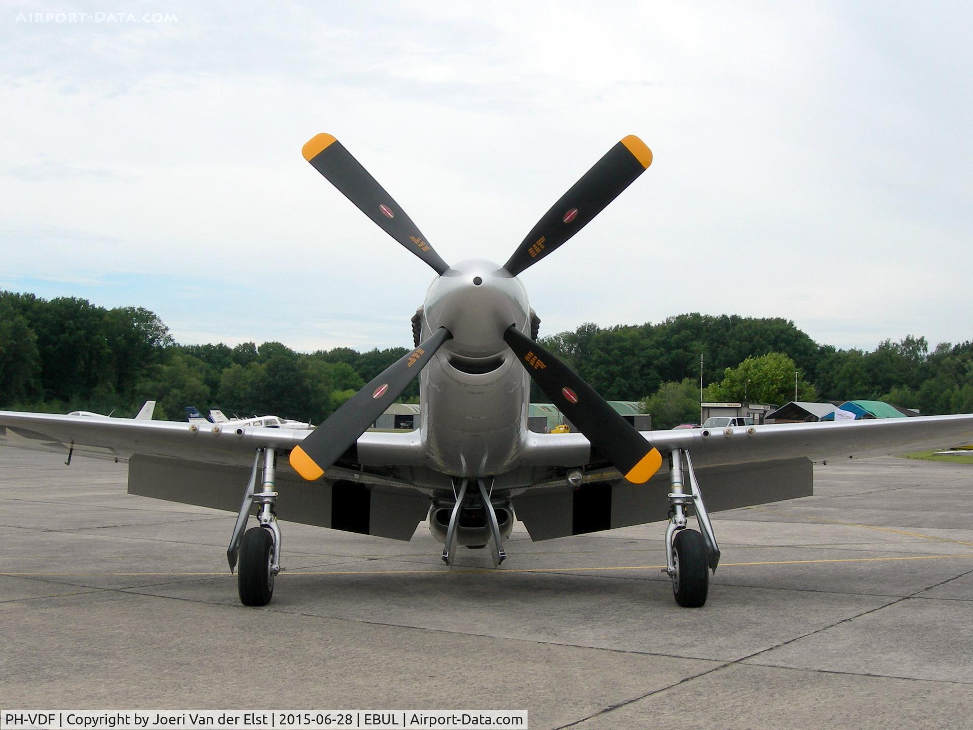 PH-VDF, 1944 North American TF-51D Mustang C/N 122-39381, Ursel Avia 2015