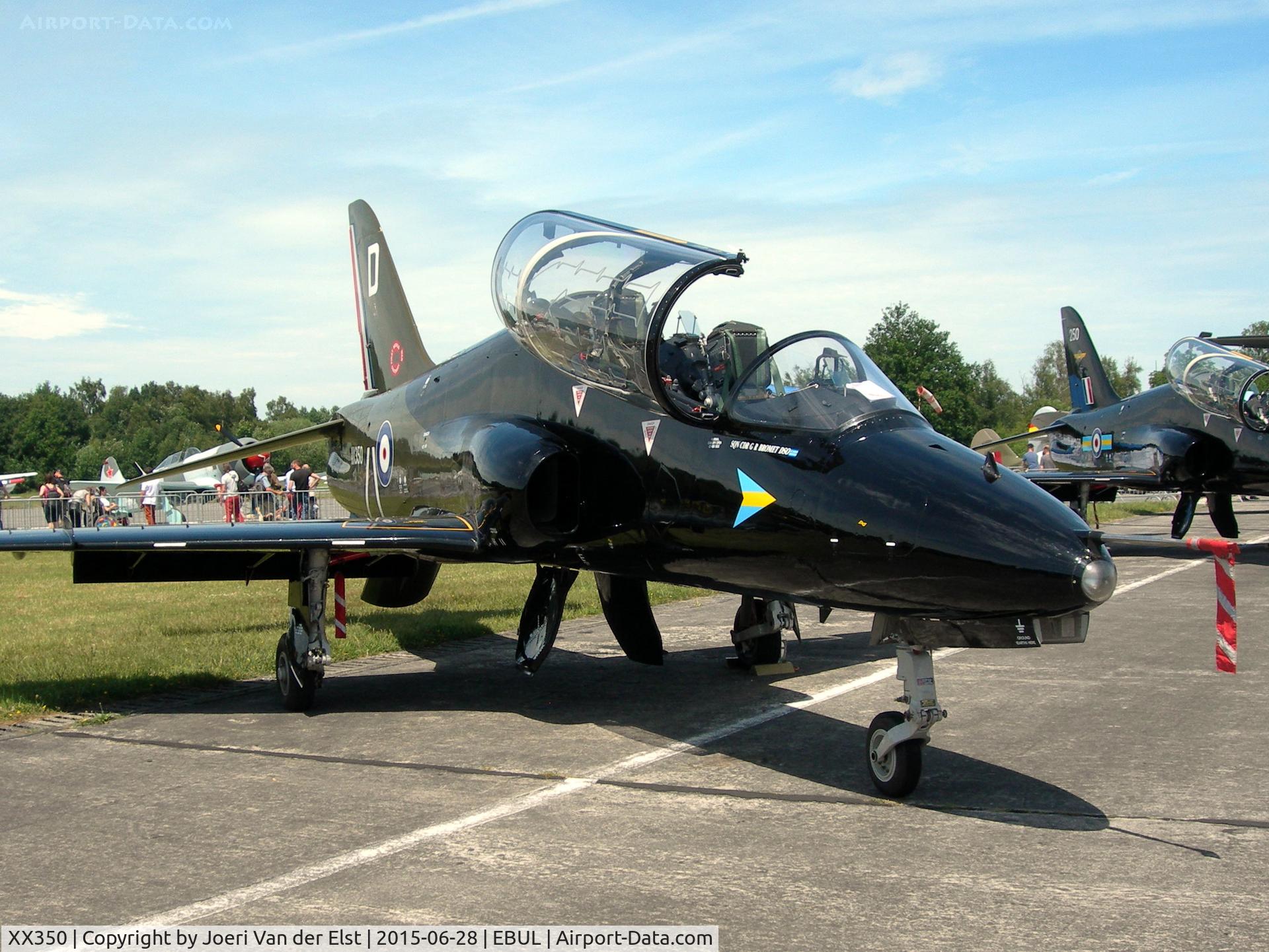 XX350, 1981 Hawker Siddeley Hawk T.1A C/N 199/312174, Ursel Avia 2015