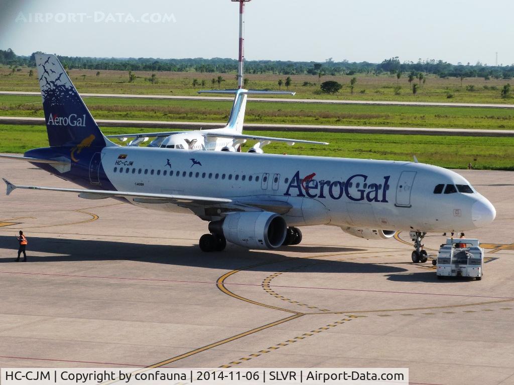 HC-CJM, 2010 Airbus A320-214 C/N 4379, AeroGal and Ecojet operating in Viru Viru