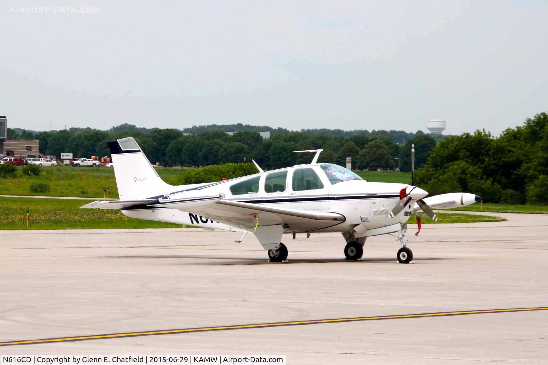 N616CD, 1973 Beech F33A Bonanza C/N CE-455, Found on the ramp