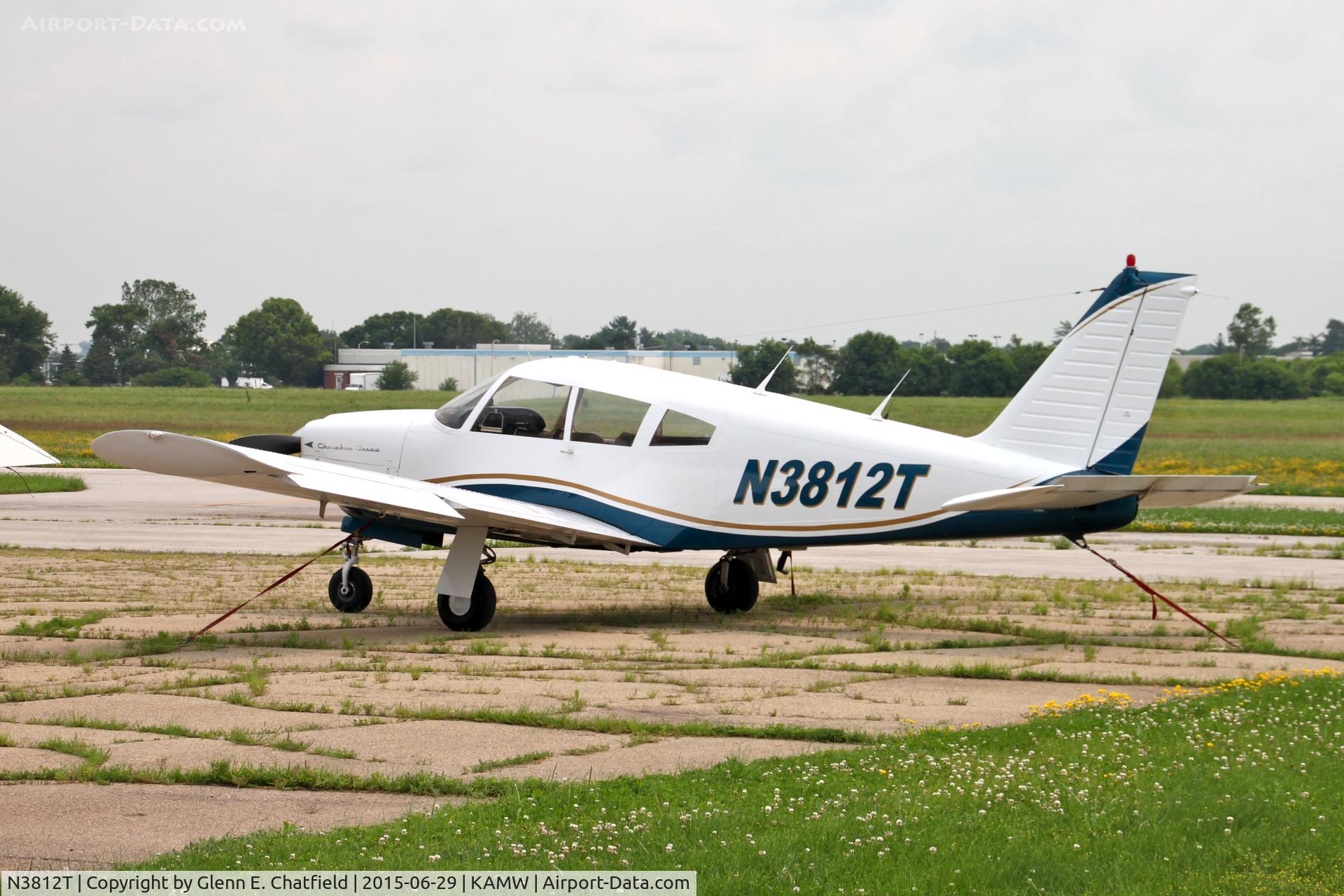 N3812T, 1967 Piper PA-28R-180 Cherokee Arrow C/N 28R-30127, Found on the ramp