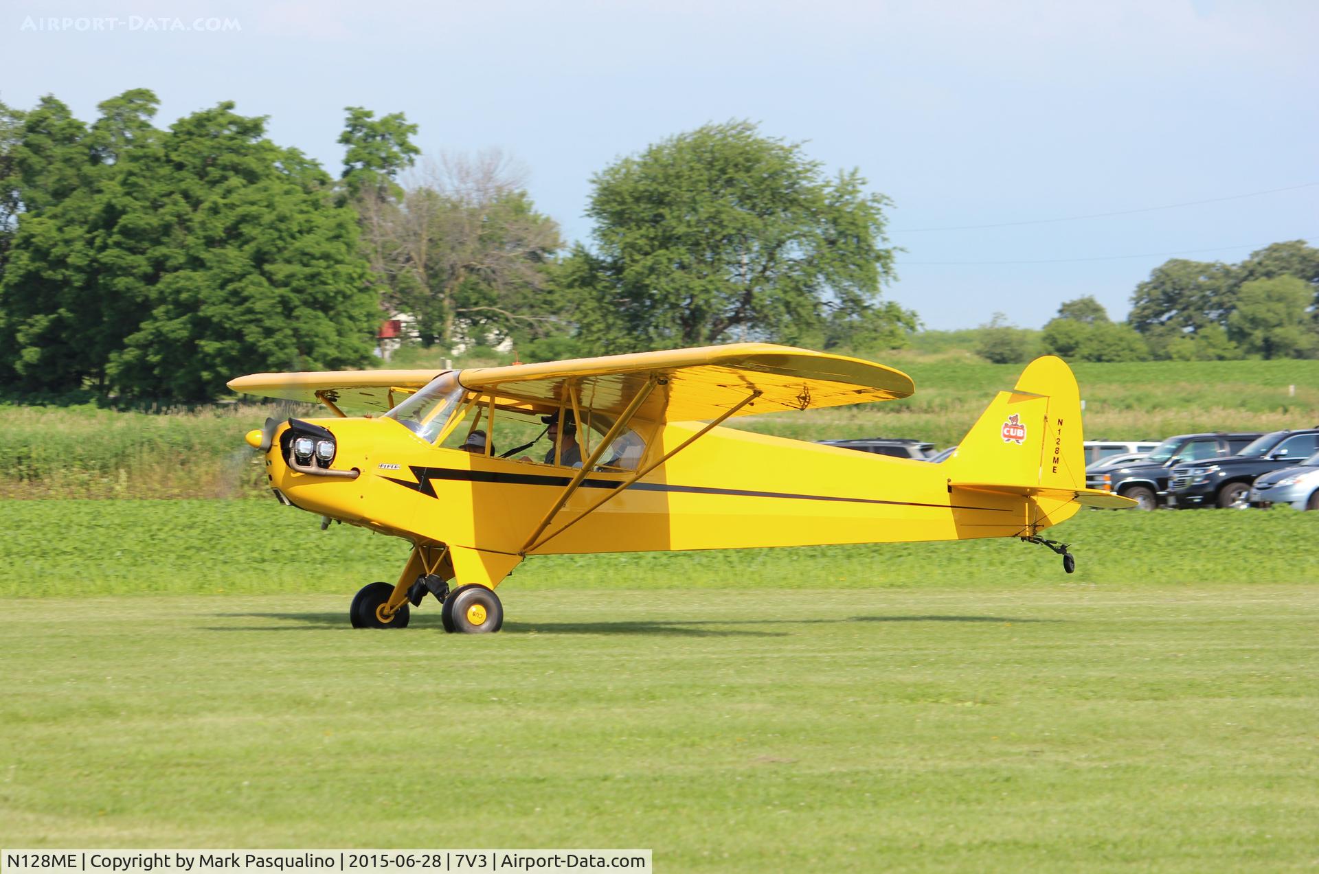N128ME, 1945 Piper J3C-65 Cub Cub C/N 14023, Piper J3C-65