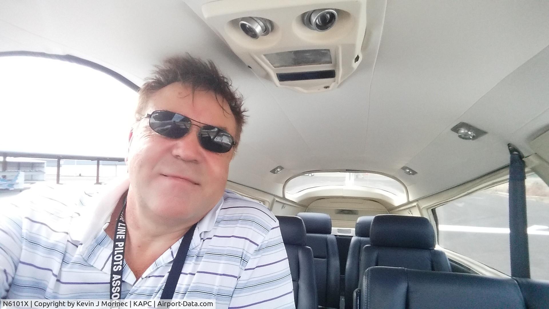 N6101X, 1978 Cessna 310R C/N 310R1267, Brand new plastic, headliner and beautiful
Carpet ,side panels. New foam and leather seats
with proud owner Alaska Airlines Captain Kevin J. Morinec