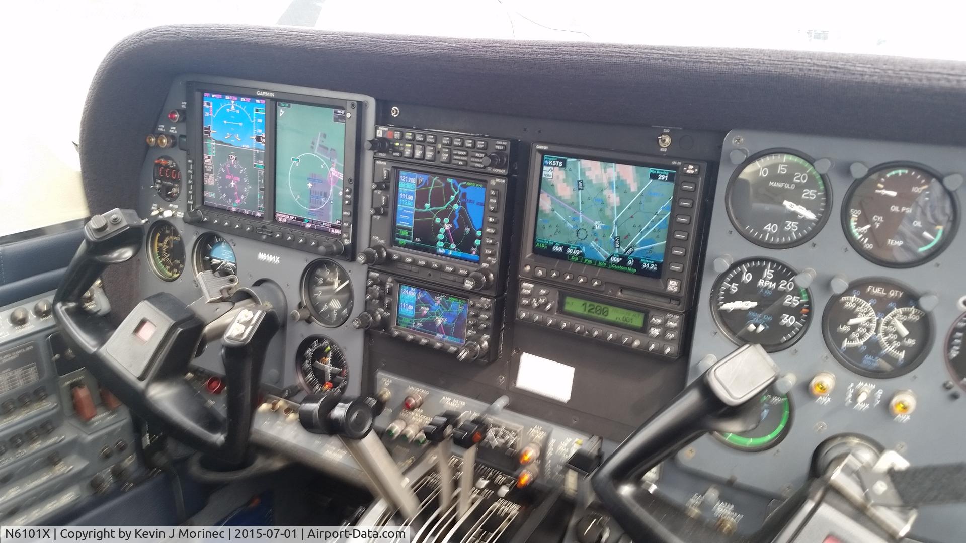 N6101X, 1978 Cessna 310R C/N 310R1267, Waas,Lpv,flightstrem210,garmin pilot connext,ads-b in and out
