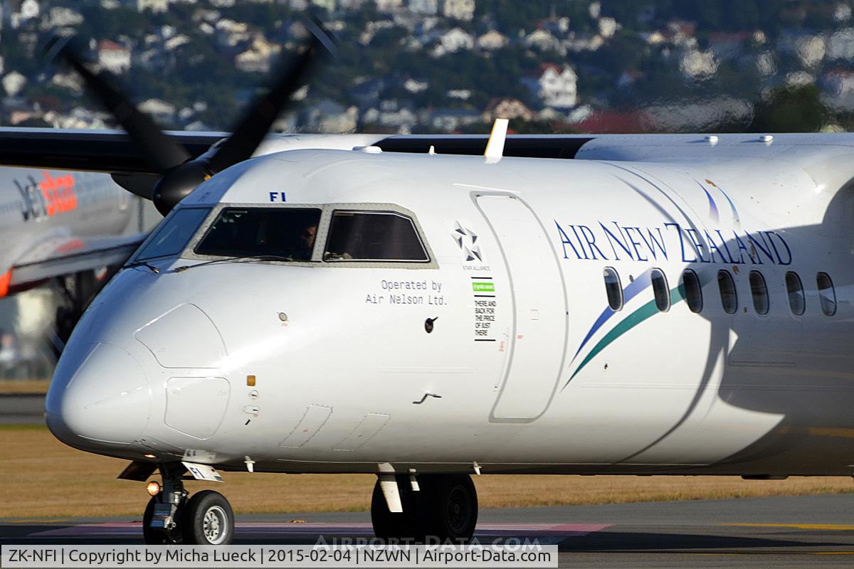 ZK-NFI, 2009 De Havilland Canada DHC-8-311 Dash 8 C/N 671, At Wellington