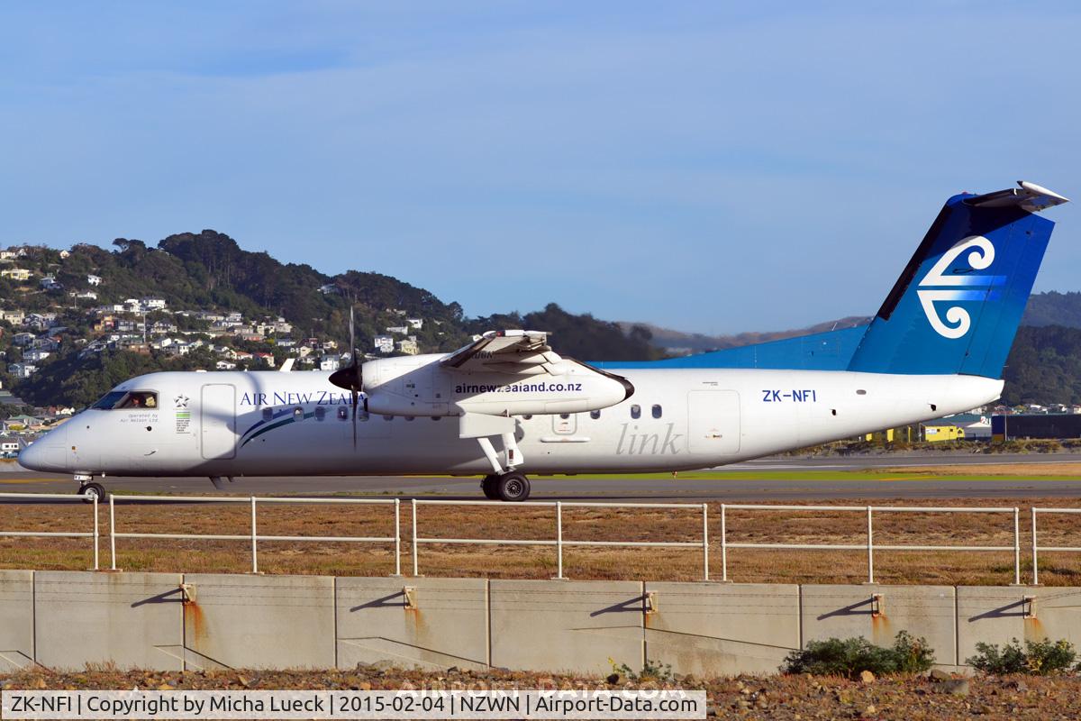 ZK-NFI, 2009 De Havilland Canada DHC-8-311 Dash 8 C/N 671, At Wellington