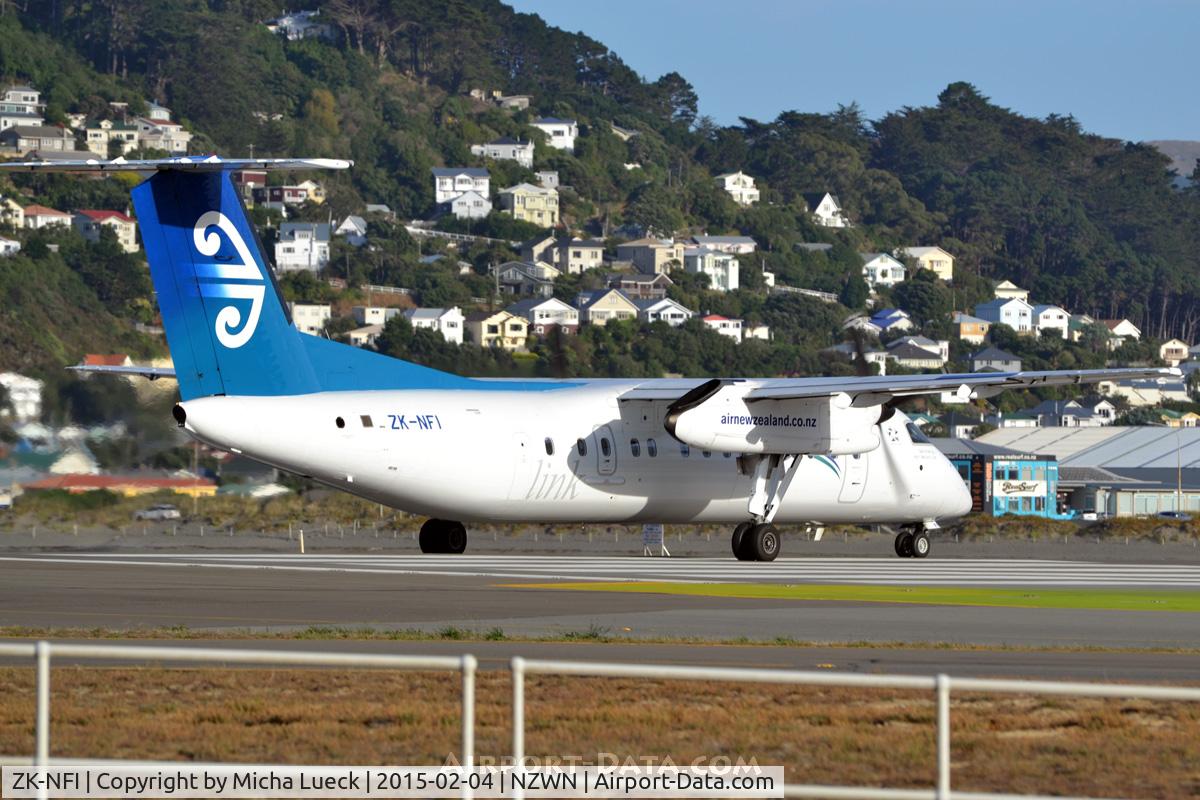 ZK-NFI, 2009 De Havilland Canada DHC-8-311 Dash 8 C/N 671, At Wellington