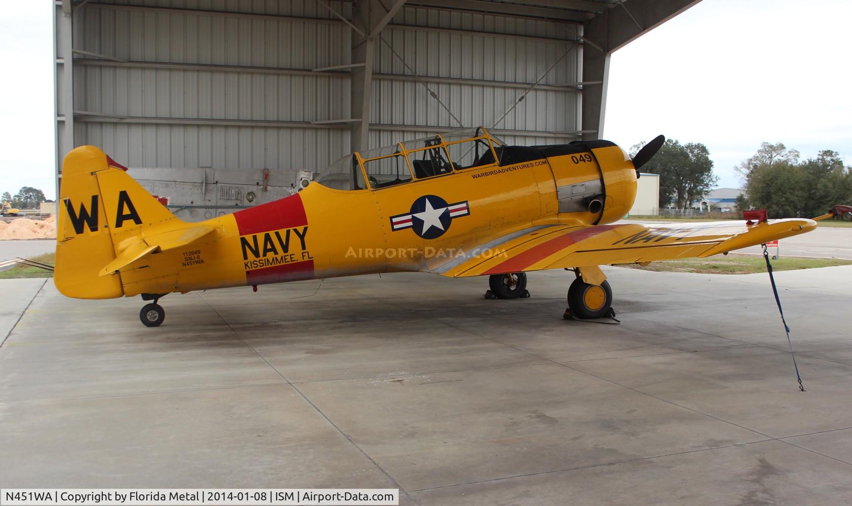 N451WA, 1945 North American SNJ-6 Texan C/N 121-43012, SNJ-6