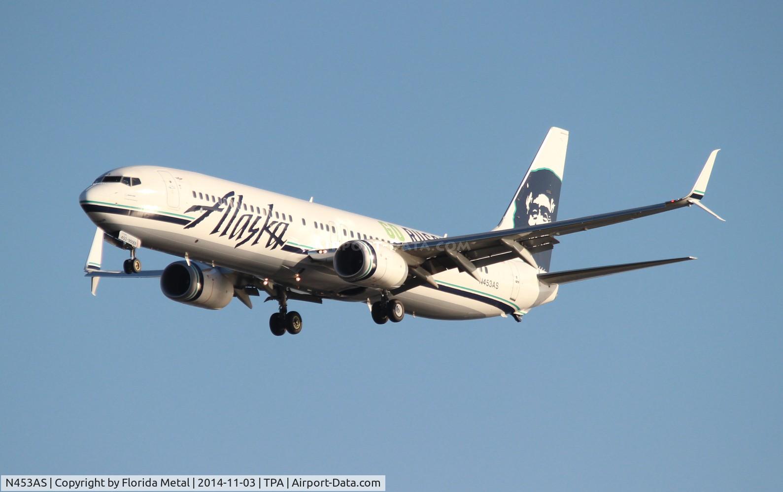 N453AS, 2014 Boeing 737-990/ER C/N 36354, Alaska 