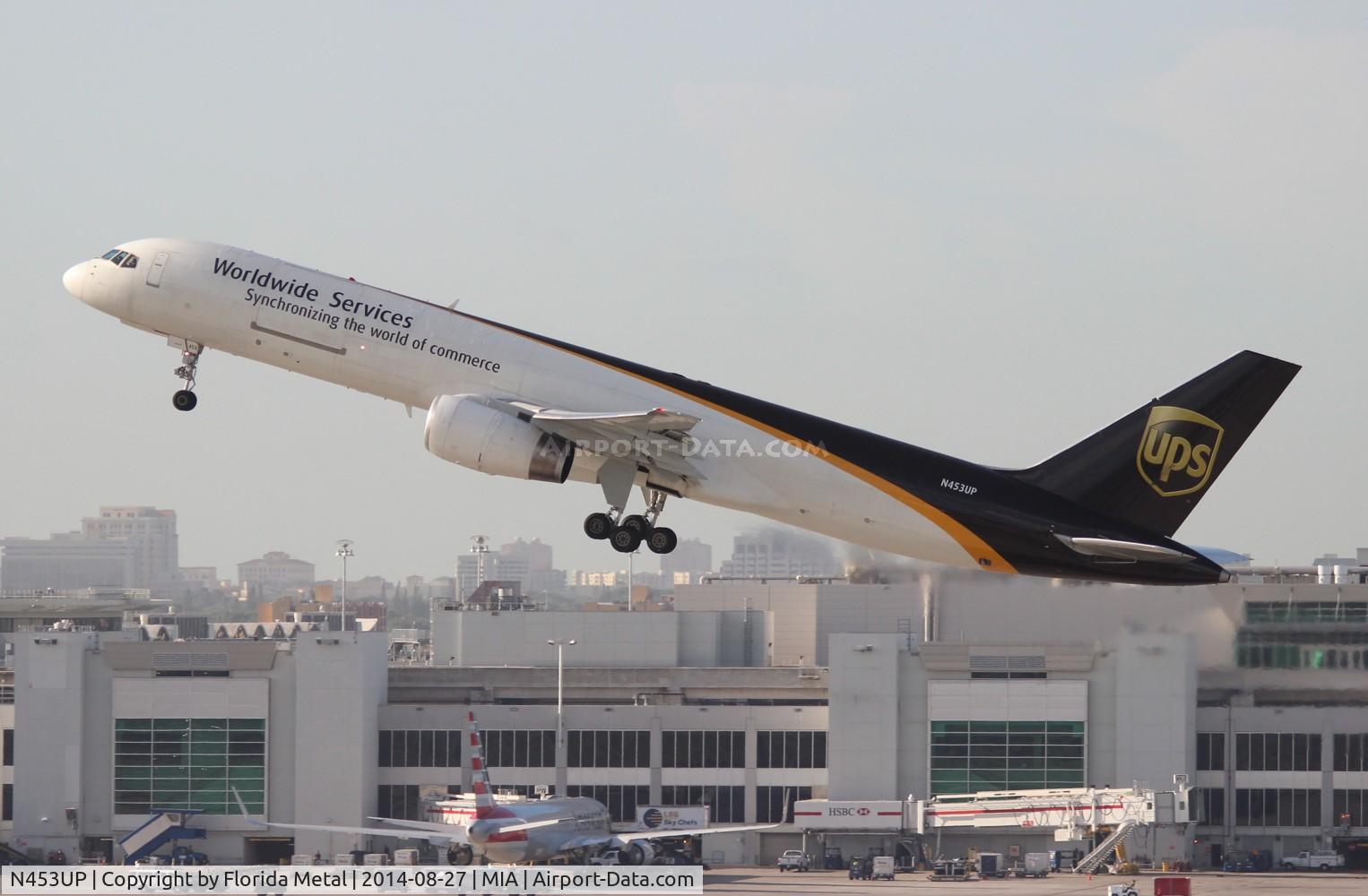 N453UP, 1995 Boeing 757-24APF C/N 25474, UPS 757-200
