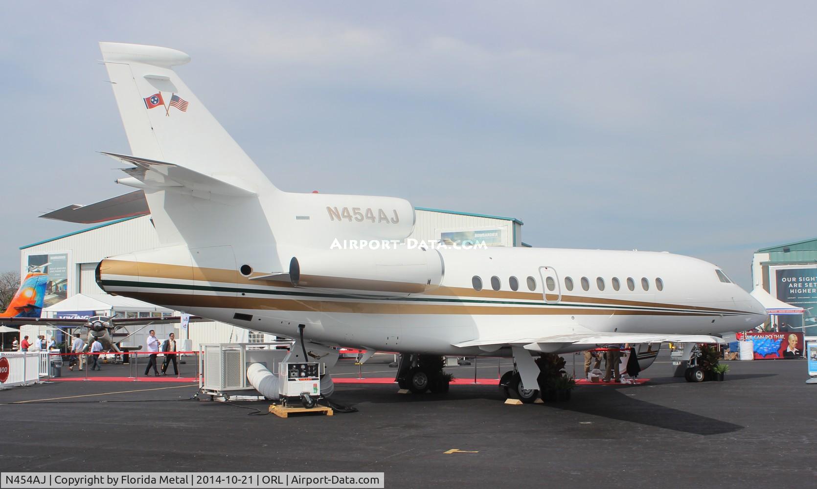 N454AJ, 1997 Dassault Falcon 900B C/N 164, Falcon 900B