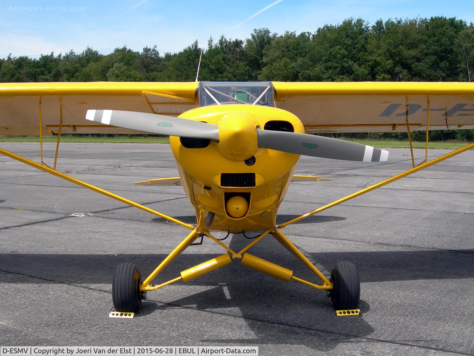 D-ESMV, 1954 Piper L-21B Super Cub (PA-18-135) C/N 18-3854, Ursel Avia 2015