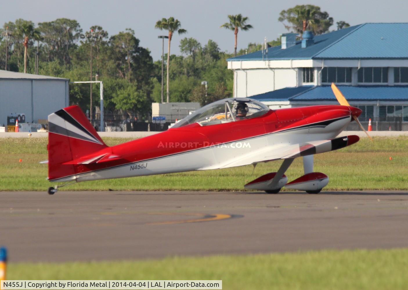 N455J, 2007 Vans RV-4 C/N 1070, Vans RV-4
