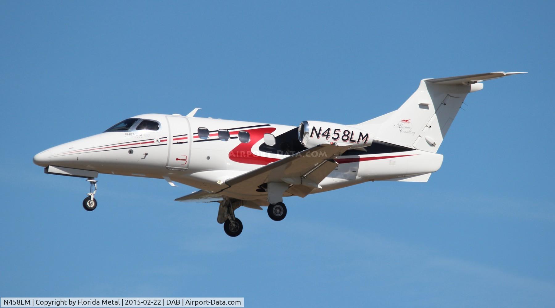 N458LM, 2009 Embraer EMB-500 Phenom 100 C/N 50000019, Phenom 100