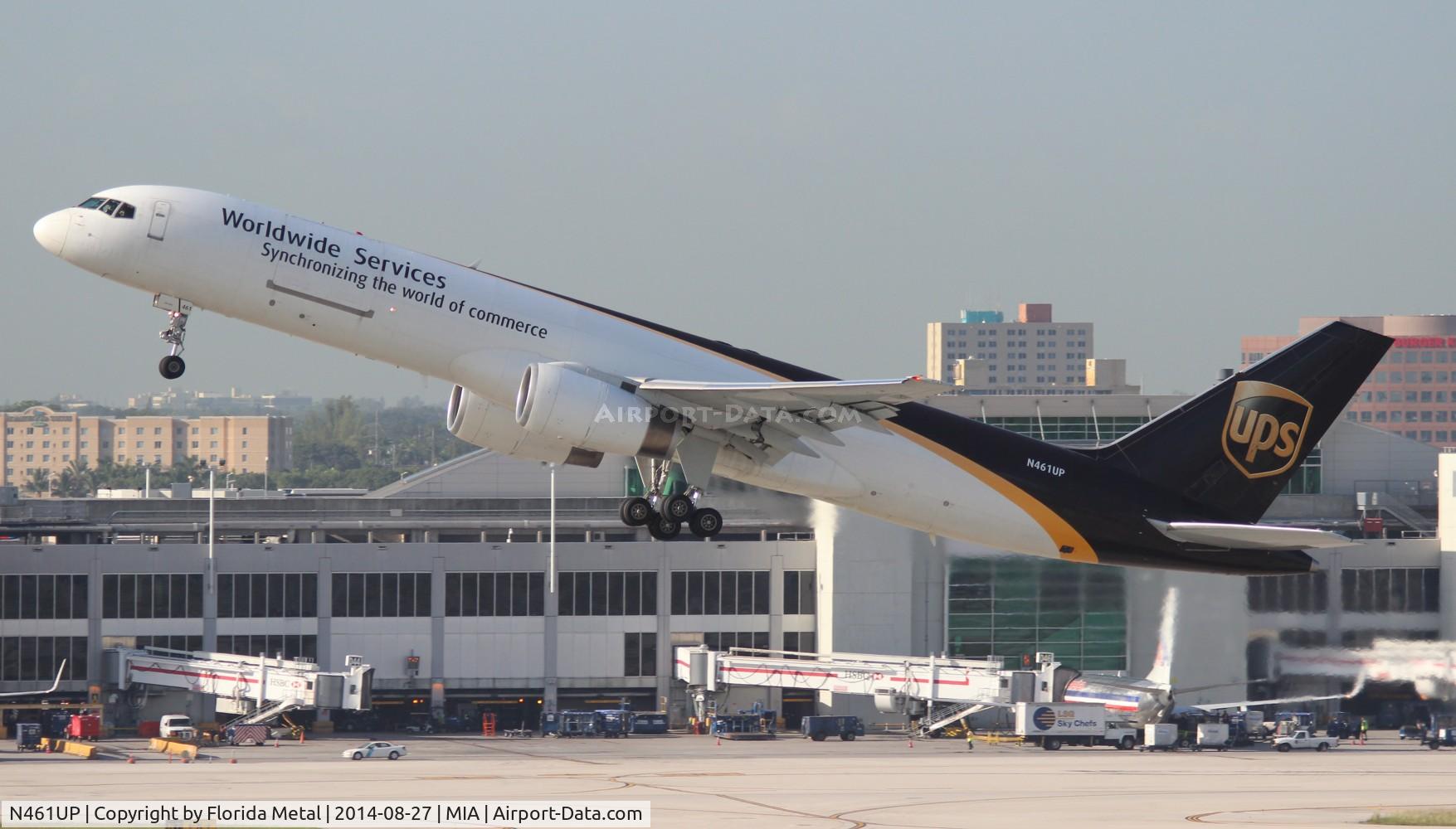 N461UP, 1997 Boeing 757-24APF C/N 28265, UPS 757