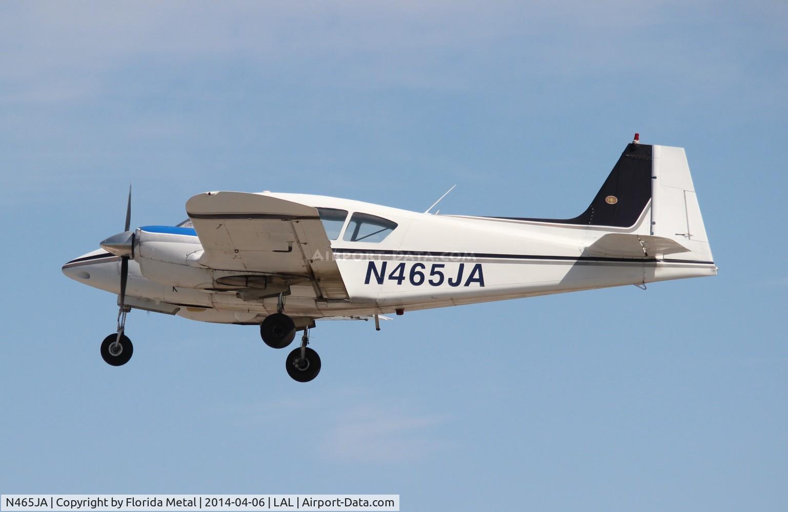 N465JA, 1957 Piper PA-23 C/N 23-1033, PA-23