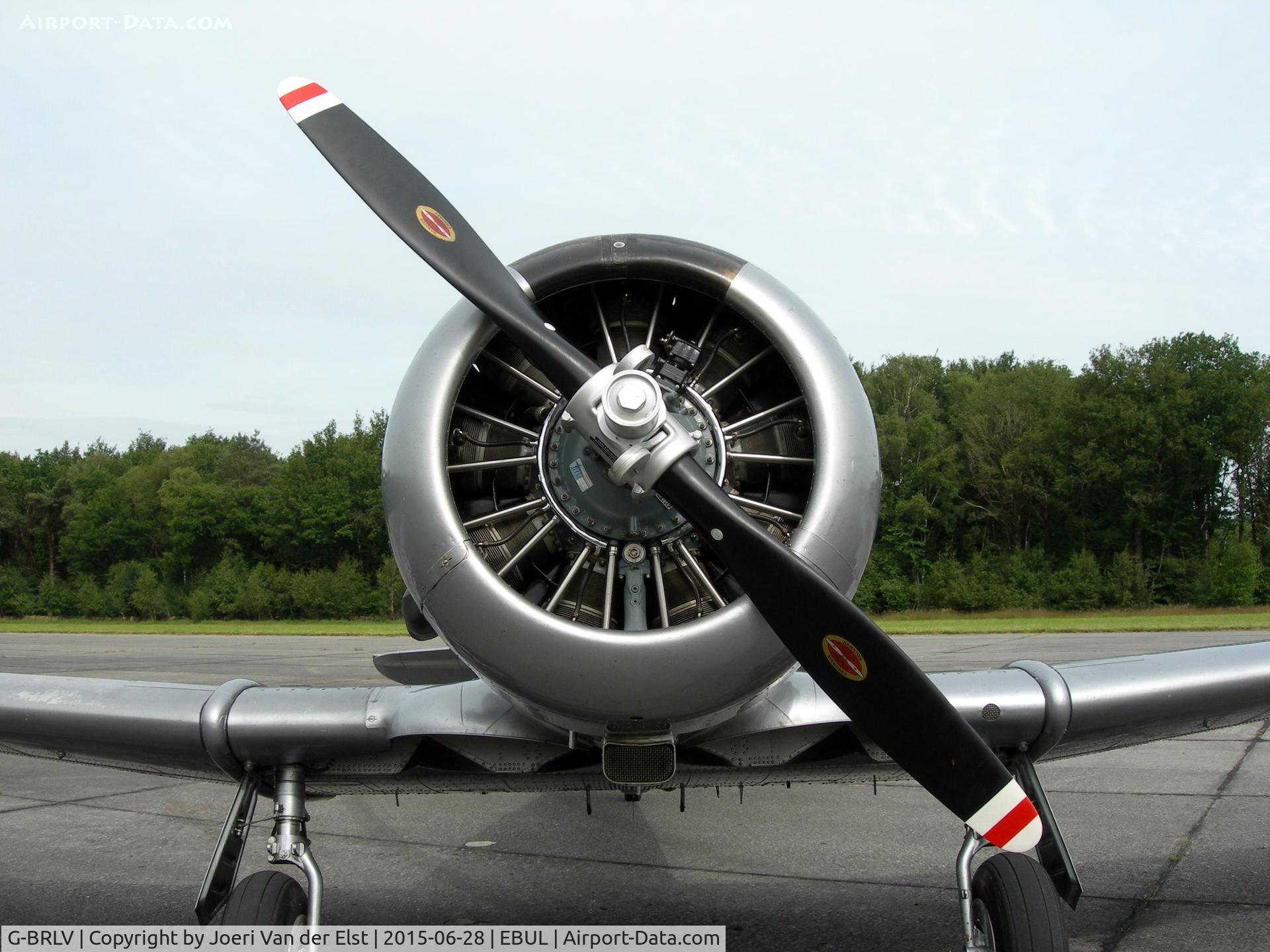 G-BRLV, 1954 Canadian Car & Foundry T-6 Harvard Mk.4 C/N CCF4-194, Ursel Avia 2015