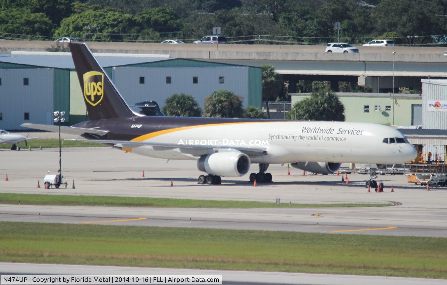 N474UP, 1999 Boeing 757-24APF C/N 28844, UPS 757-200