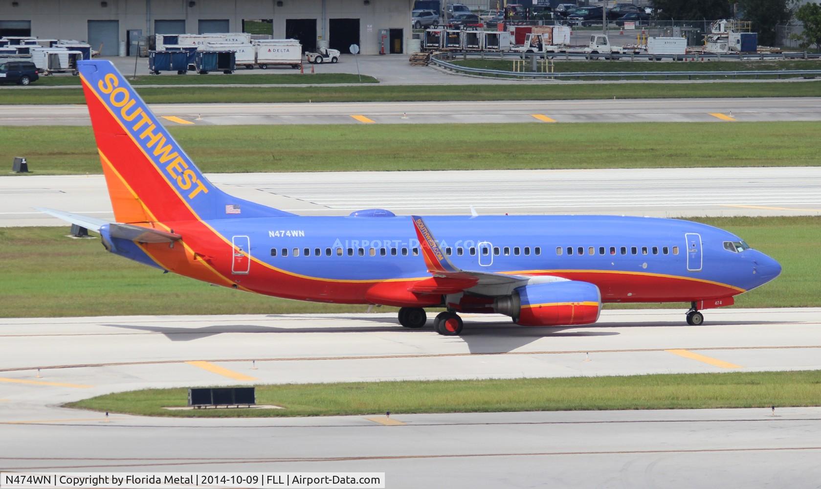 N474WN, 2004 Boeing 737-7H4 C/N 33861, Southwest
