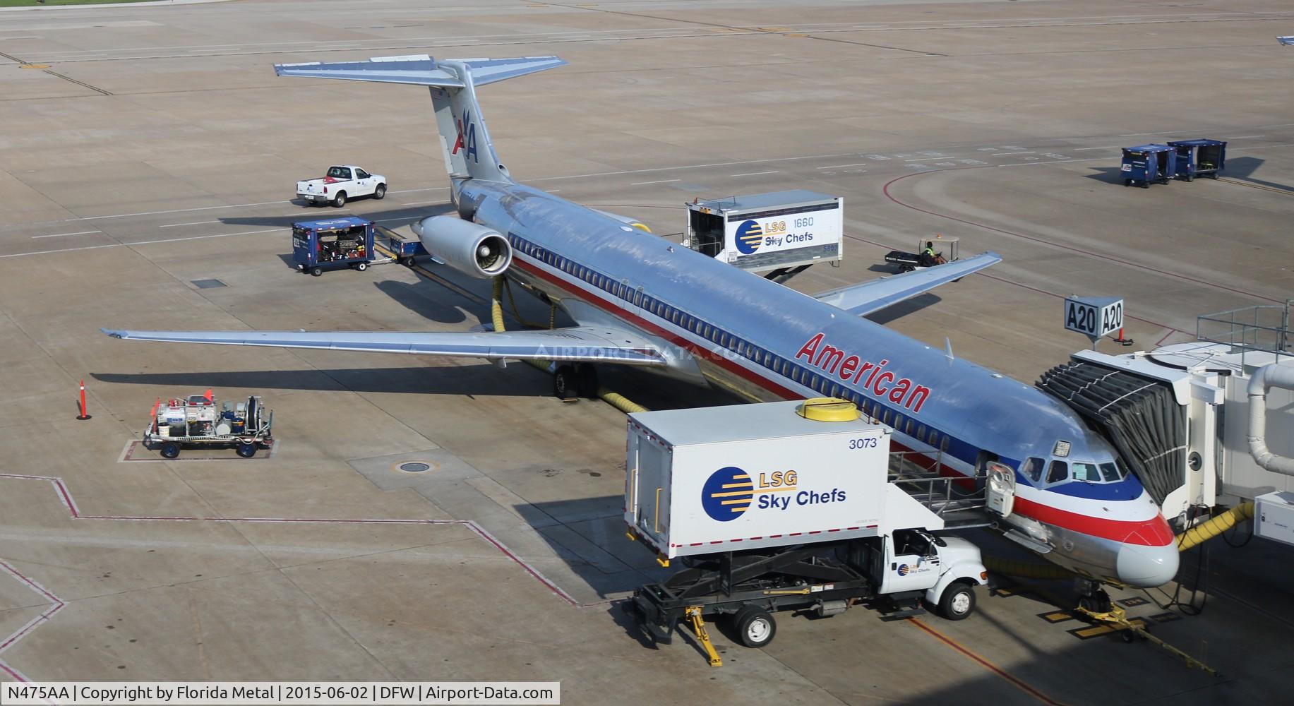 N475AA, 1988 McDonnell Douglas MD-82 (DC-9-82) C/N 49650, American