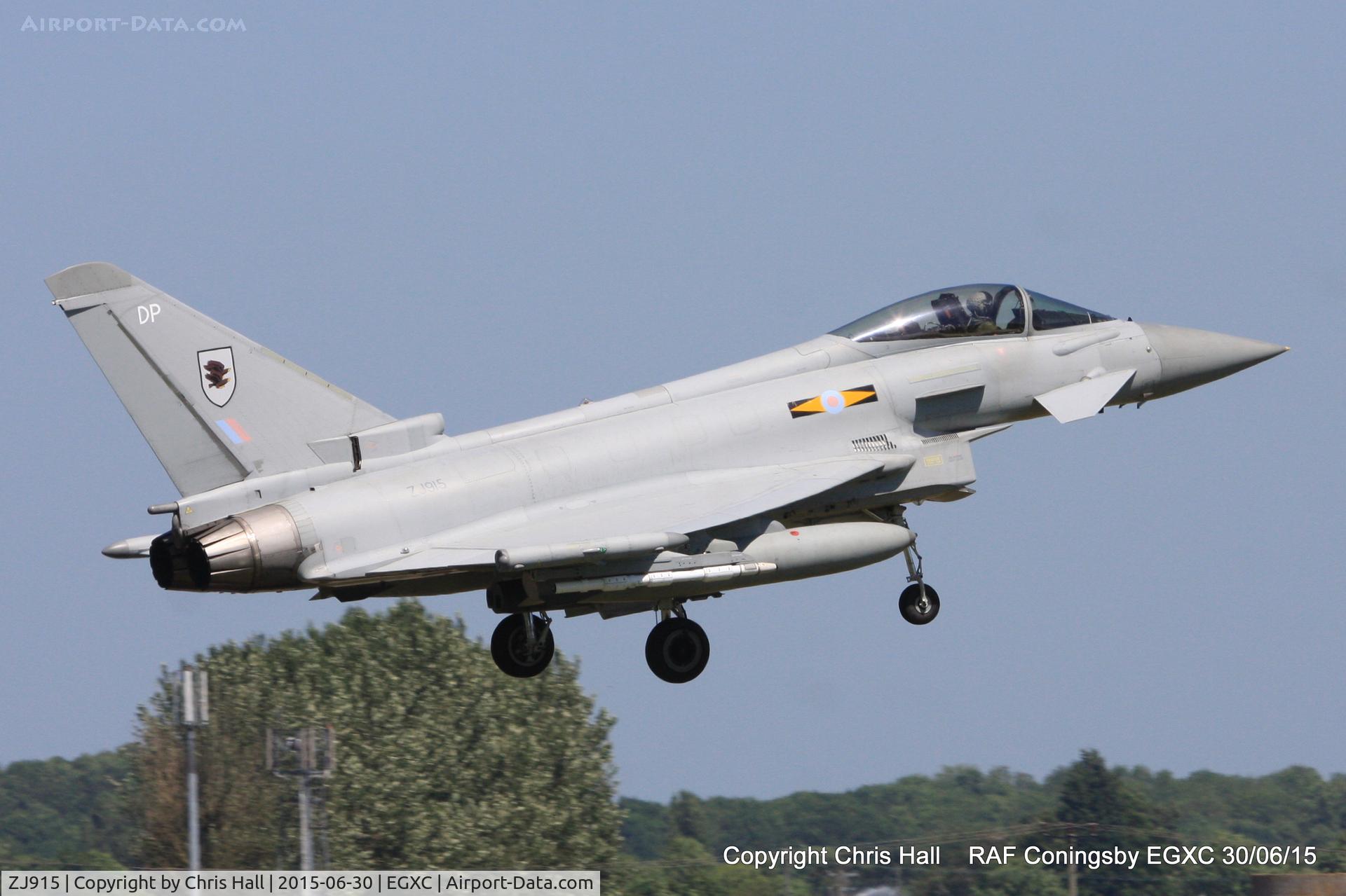 ZJ915, 2005 Eurofighter EF-2000 Typhoon FGR4 C/N 0053/BS006, RAF 11 Sqn now coded DP