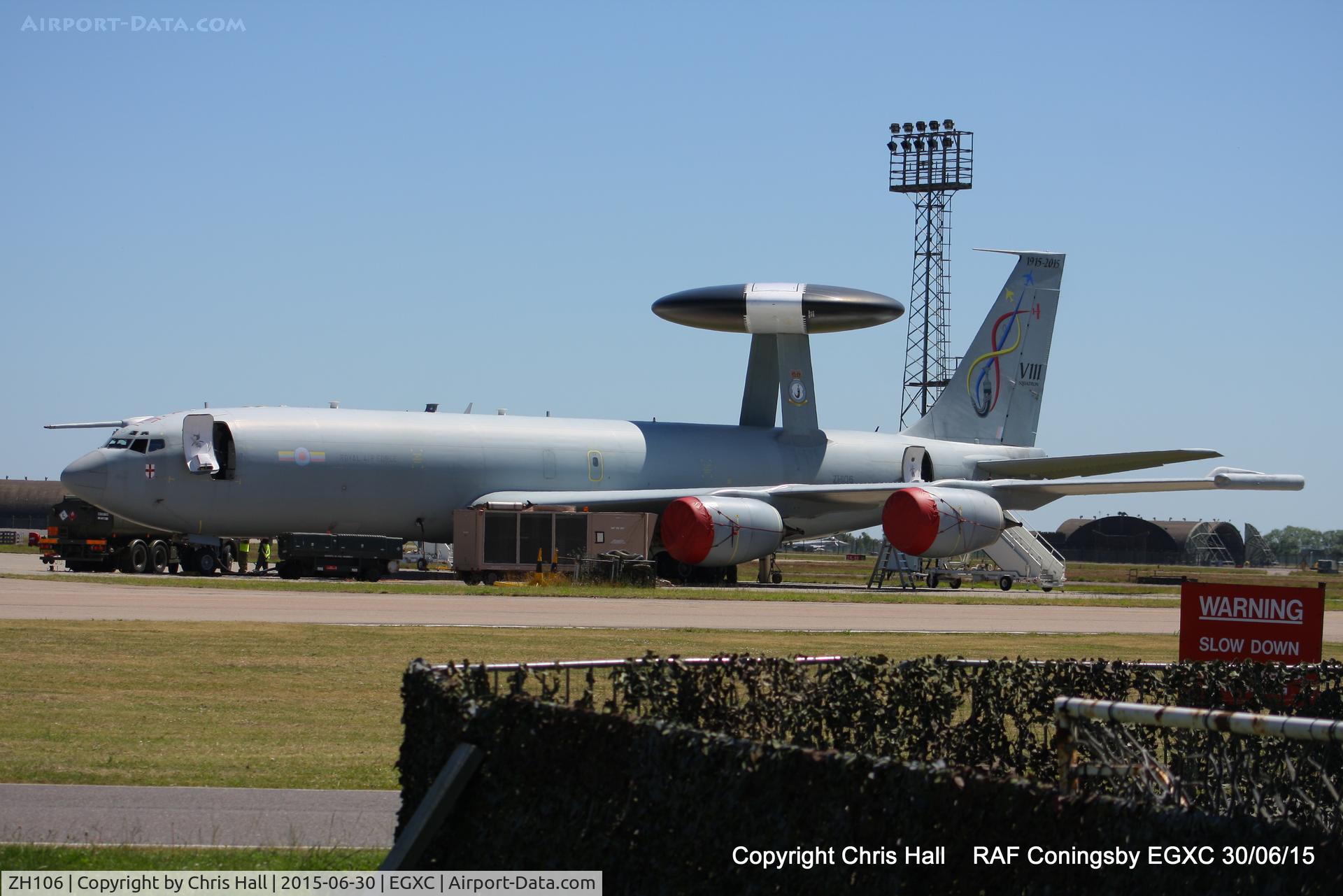 ZH106, 1991 Boeing E-3D Sentry AEW.1 C/N 24114, RAF 8 Sqn