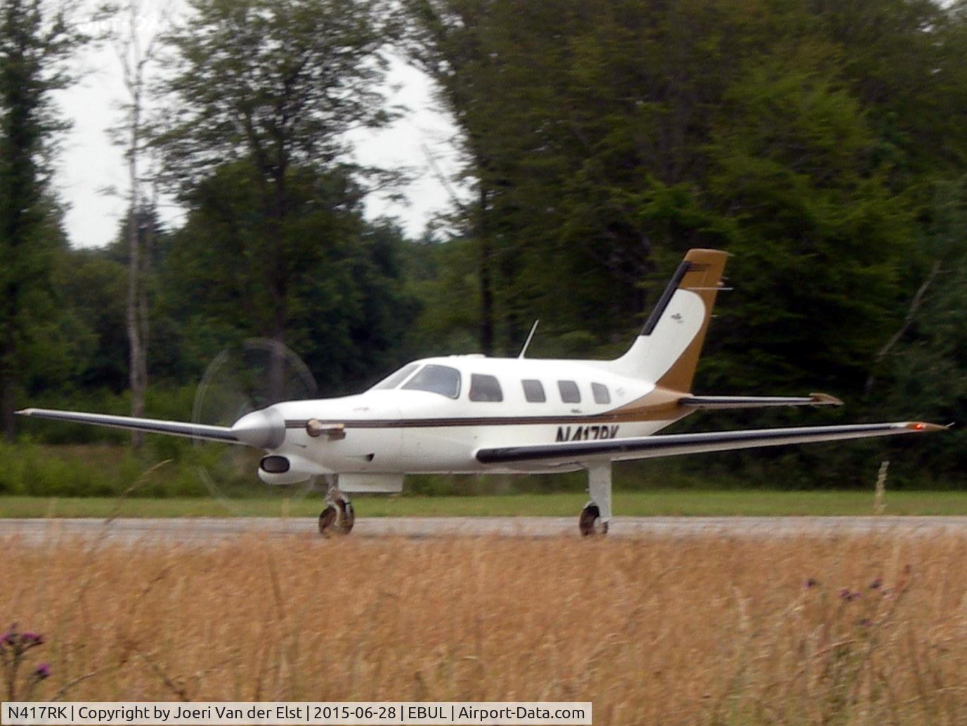 N417RK, 1999 Piper PA-46-350P Malibu Mirage C/N 4636249, Ursel Avia 2015
