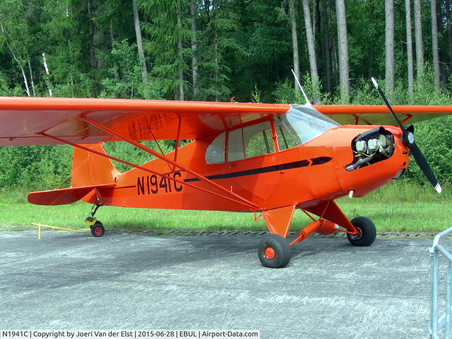 N1941C, 1941 Piper J5A Cub Cruiser C/N 5868, Ursel Avia 2015