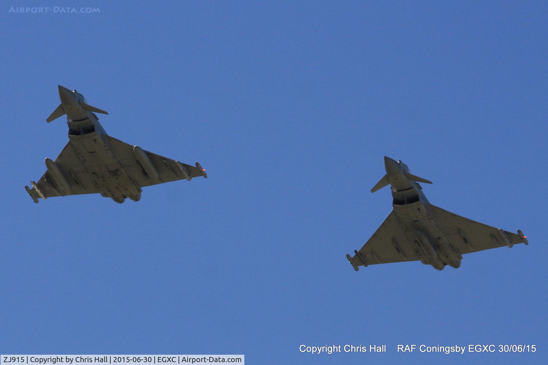 ZJ915, 2005 Eurofighter EF-2000 Typhoon FGR4 C/N 0053/BS006, RAF 11 Sqn