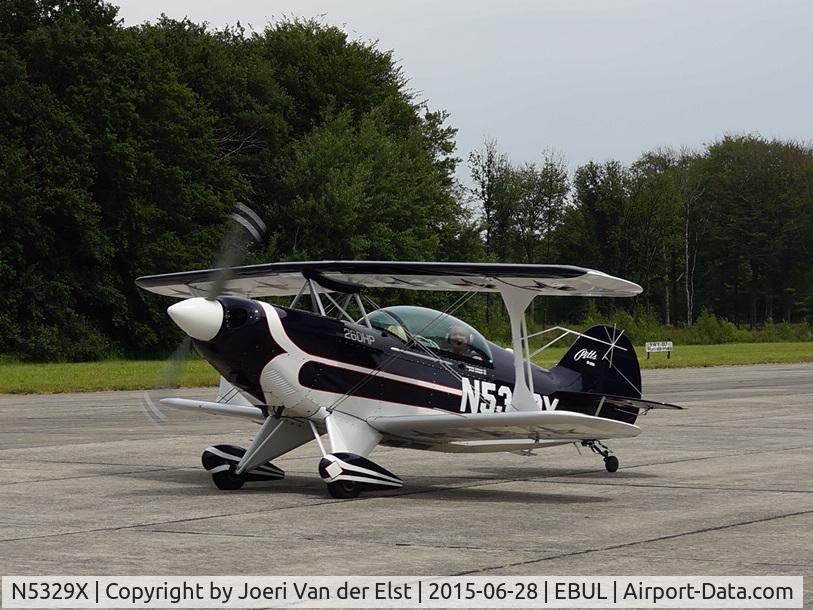 N5329X, Aerotek Pitts S-2B Special C/N 5056, Ursel Avia 2015